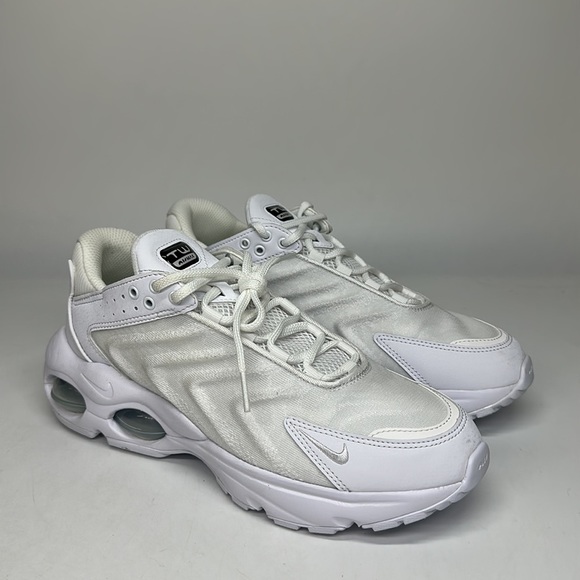 Nike Air Max TW Shoes Sneakers Triple White DQ3984-102 Men's NWOB - Picture 4 of 7